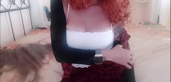 come near my son, mom wants you again and wants to use the speculum